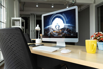 Cloud computing software for modish remote work and personal data storage