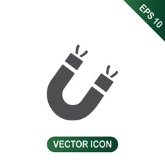 U-Shaped Magnet Icon