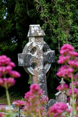cross in cemetery