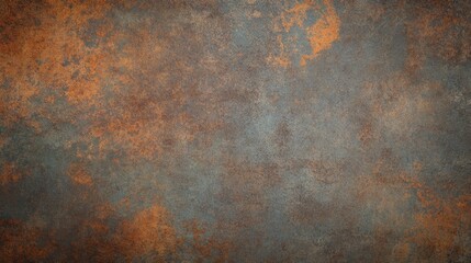 Rustic metal texture industrial space abstract background grunge style close-up view artistic concept