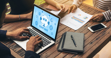 Chatbot software application for modish online business that automatically reply to customer...