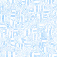 Watercolor Washed Out Broken Graphic Pattern