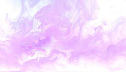 Smoky background. Mist. Purple fog. PNG