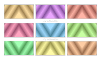 Vibrant clean vector gradient poster background Design Digital Projects