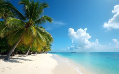 Obraz premium tropical beach. High quality
