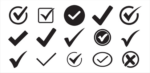 Confirmed Success Black Tick Mark