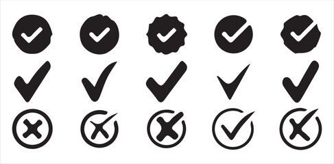 Confirmed Success Black Tick Mark