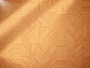 Light on Wood: Elegant Parquet Flooring Texture