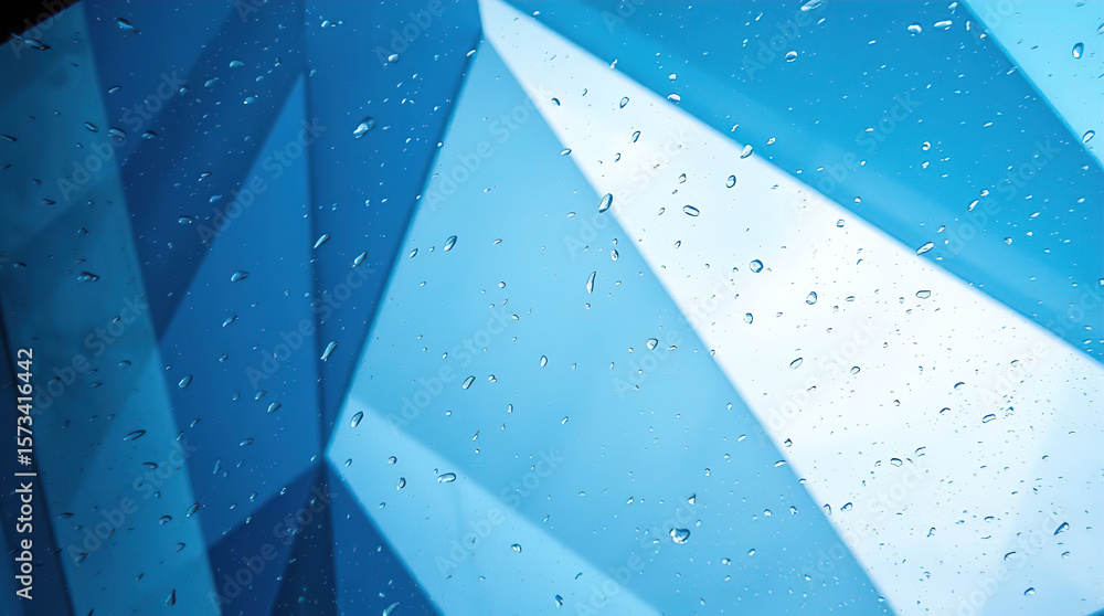 Aufkleber abstract smooth gradient background with flowing lines, blue and cyan