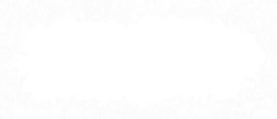 White Fire Frame Texture - Fiery Border PNG with Empty Center on Transparent Background
