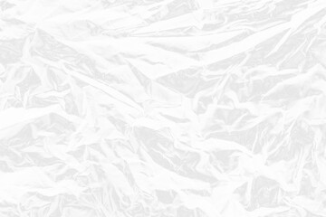 Plastic Garbage Bag Texture - Wrinkled Polyethylene Surface PNG on Transparent Background