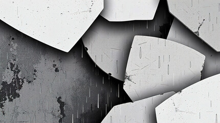 textured surfaces black and white abstract background, rich textures, abstract shapes, white, gray and black.