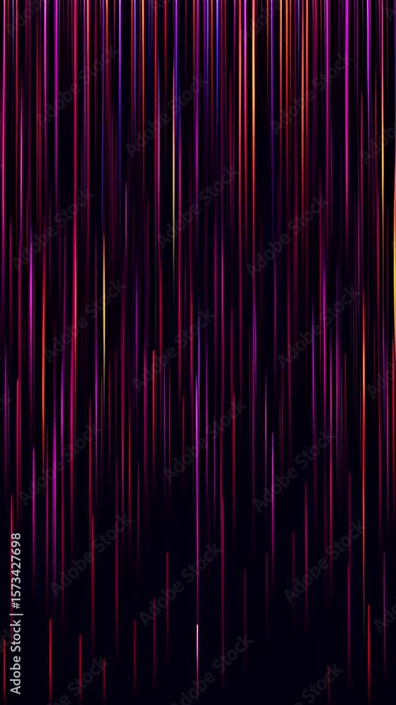 Poster abstract streaks in dark violet shades create a mysterious background light emerges through soft lin