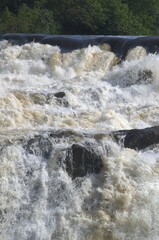 Rivers in Venezuela, Orinoco and Caroni.
Two enormous rivers that have a huge flow of fresh water cross much of Venezuela.