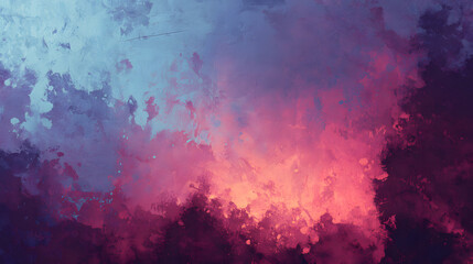 Fototapeta premium Vibrant Layered Paint Wallpaper