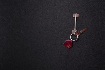 Keys, real estate, your own home or business premises purchased with a mortgage. Property and keys