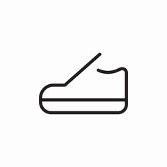 sneakers shoes icon sign vector