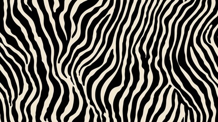 Seamless zebra stripes pattern creating a visually appealing background, perfect for fashion designs, textile prints, or any project seeking a touch of wild style