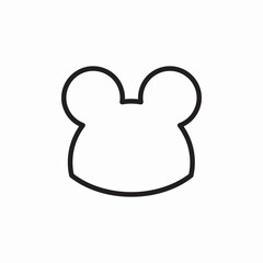 funny cap kid icon sign vector