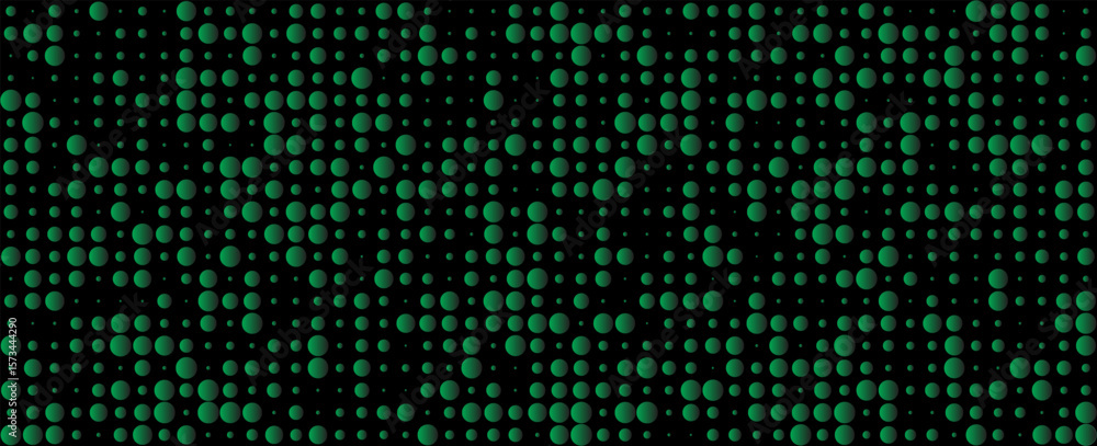 Poster abstract vector colored round dots background - blue