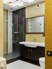 interior design. interior photography of an apartment for rent. One-room apartment with a simple...