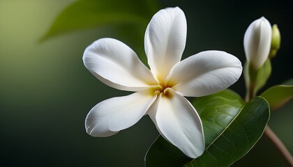 Fototapeta premium madagascar jasmine flower