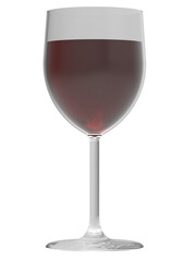red wine glass