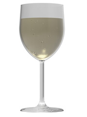 glass of champagne