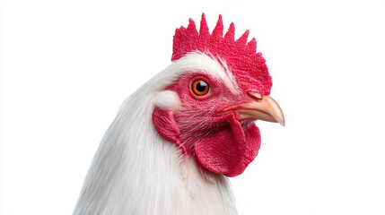 rooster isolated on white background