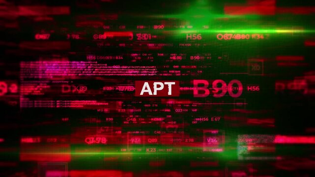 APT Words Related to Hacking HiTech Backgrounds
