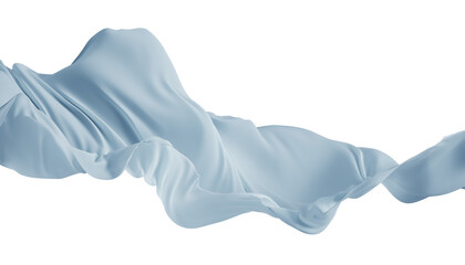 Abstract wave fabric movement dynamic.