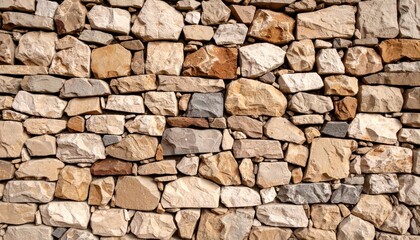 Close-up stone wall texture