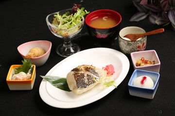 food, japanese cuisine, delicious, silver cod saikyoaki