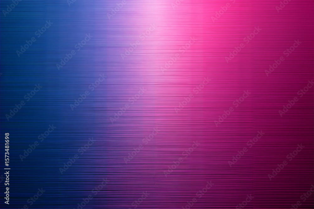 Poster photo of an abstract background features a vibrant gradient transitioning from deep blue to bright p