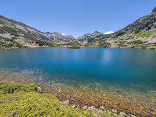 Obraz premium Landscape of Popovo Lake at Pirin Mountain, Bulgaria