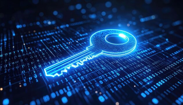 Digital key on binary code