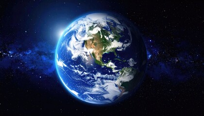 Obraz premium Earth in space