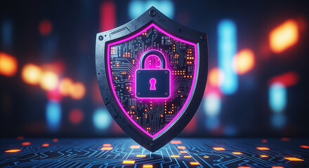 Cyber ​​security and data protection, internet network security, protect business and financial transaction data from cyber attack, user private data security encryption	