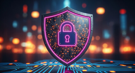 Cyber ​​security and data protection, internet network security, protect business and financial transaction data from cyber attack, user private data security encryption	