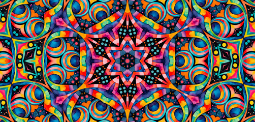 Abstract bright multicolor background, colorful pattern