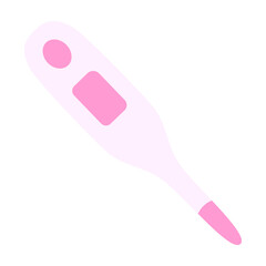 digital thermometer in bright neon color