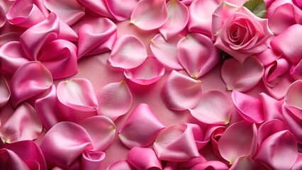 Obraz premium Pink rose petals background