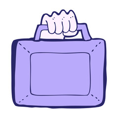 cartoon uk budget in bright neon color