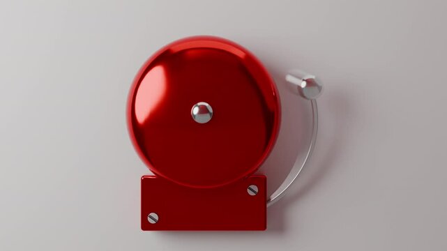 School Bell Ringing on the wall