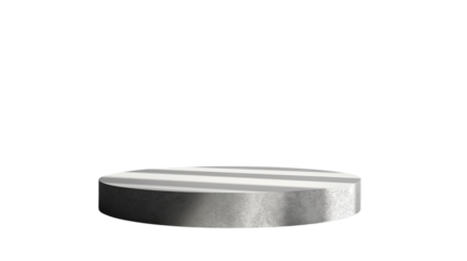 Minimal round white podium with natural light shadows. Transparent PNG. perfect for product presentation, branding mockups, or editorial design