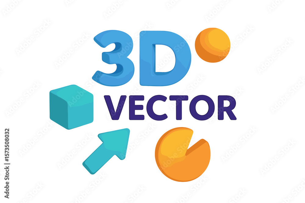 Poster modern 3d vector illustration of business infographic elements. collection of realistic icons for da