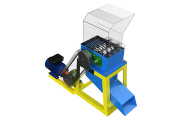 Heavy Duty Industrial Plastic Crusher Shredder Granulator Machine for Efficient Waste Recycling, Powerful Size Reduction in Modern Factories, Promoting Circular Economy and Sustainability Principles.
