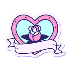 Illustration in hand drawn style in bright neon color