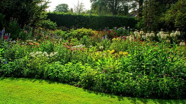 Vibrant Summer Garden Bloom