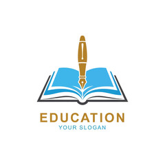 Academic Education Logo Vector Illustration